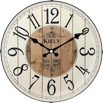 Pulkstenis MN D-1968-116, melns krās./krēmkrāsa/brūna krās., 35 cm x 35 cm, 35 cm