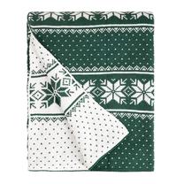 Pledas Homla Liri 758607, baltas/žalias, 150 cm x 200 cm