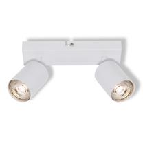 Šviestuvas nukreipiamasis Osram Plate, GU10, 2 x 6 W, balta sp. / balta sp.
