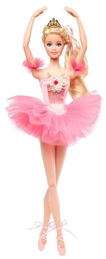 Кукла Mattel Barbie DVP52, 33 см, розовый цв.