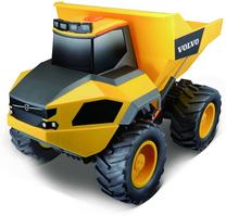 Игрушечный грузовик Maisto Volvo Rock Hauler, черный цв./желтый цв.