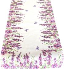 Stalo takelis stačiakampė OHA11-1, balta sp./violetinė sp./žalia sp., 60 x 120 cm