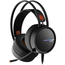 Laidinės žaidimų ausinės Canyon Interceptor GH-8A CND-SGHS8A, juoda sp.