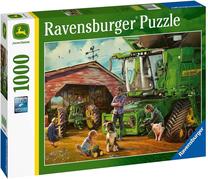 Dėlionė Ravensburger John Deere Then & Now 16839, 50 cm x 70 cm, 1000 vnt., įvairių spalvų