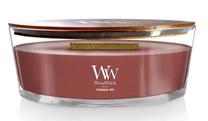Žvakė, aromatinė WoodWick Ellipse Cinnamon Chai, 60 - 100 h, 453.6 g, ruda sp.