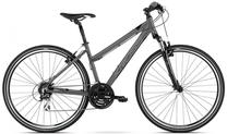 Велосипед гибридный Kross Evado 2.0 Lady, 28 ″, 21" рама, черный цв./серый цв.