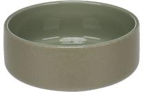 Bļoda dzīvniekam Flamingo Rama Round, 0.7 l, 15,5 x 15,5 x 6 cm, zaļa krās.