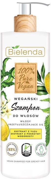 Šampūns Bielenda 100% Pure, 400 ml