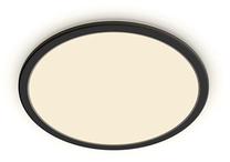 Šviestuvas lubų Philips SuperSlim 929002667501, LED, 2700 °K, 1 x 15 W, nėra gaubto / juoda sp.
