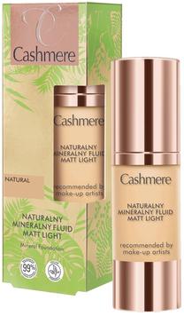 Skystas makiažo pagrindas Dax Cosmetics Cashmere Natural Mineral Fluid Matt Light, natural, 30 ml