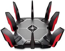 Maršrutizatorius TP-Link AX11000, juoda sp./raudona sp.