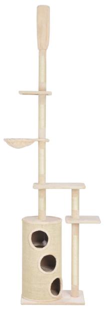 Kačių draskyklė VLX Cat Tree, 55 cm x 40 cm x 260 cm