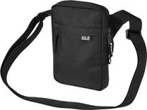 Krepšys per petį Jack Wolfskin Purser, juoda sp., 1 l