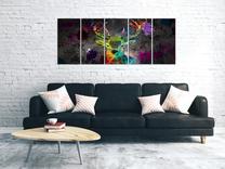 Reprodukcija Artgeist Rainbow Deer DKNW0662-DKX, 225 cm x 90 cm