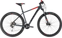 Велосипед горный Cube Analog, 29 ″, 17'' рама, красный цв./серый цв.