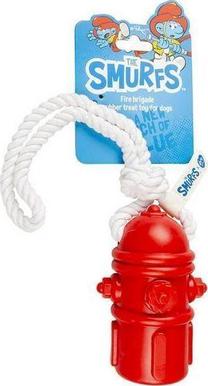 Žaislas šuniui, tąsymui Duvo Fire Brigade Smurfs, 34 cm, raudona sp.
