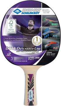 Galda tenisa rakete Donic Schildkrot Dima Ovcharov Line Level 800 754414