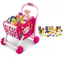 Veikala rotaļlietas Kids Shopping 3in1 Cart