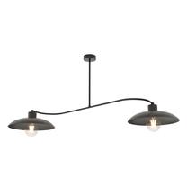 Valgusti rippuv Emibig Foster 2 Black 1353/2, E27, 2 x 15 W, must v. / must v., 30 x 30 cm