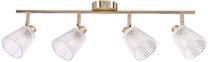 Светильник потолочный Candellux Lighting Baron 94-54975, G9, 4 x 40 Вт, прозрачный цв. / золотой цв.