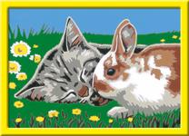 Piešimo rinkinys Ravensburger Cat And Rabbit
