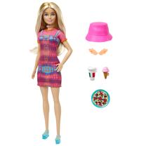 Кукла с аксессуарами Mattel Barbie Pink Passport Italy, 30 см, синий цв.