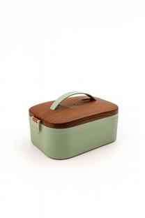 Pārtikas trauks Hermia BU0021, 0.65 l, 18.5 cm x 14.5 cm, zaļa krās.