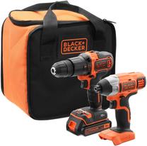 Akumuliatorinis suktuvas su akumuliatoriumi Black & Decker BCK21S1S-QW, 18 V, 1.5 Ah