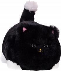Rotaļu dzīvnieks kaķis Tm Toys Huggy Luv 02224, balta krās./melna krās.