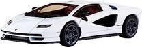 Игрушечная машина Mattel Hot Wheels Lamborghini Countach HMD49, 1:43, белый цв.