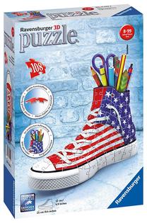 3D dėlionė Ravensburger American sneakers 108pcs, 108 vnt.