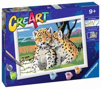 Картина по номерам Ravensburger CreArt Jaguars, многоцветный