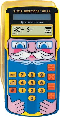 Skaičiuotuvas stalinis Texas Instruments Little Professor, įvairių spalvų