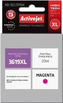 Rašalinio spausdintuvo kasetė ActiveJet AB-3619MNX, raudona sp.