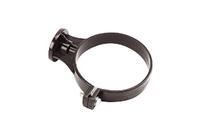 Lietus ūdens notekcaurules turētājs, Ø 8 cm, polivinilhlorīds (pvc), brūna krās.