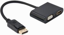 Adapteris Gembird Adapter Cable Display port male, HDMI female, 0.1 m, melna krās.