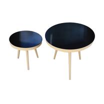 Aialaud Domoletti Truffle, elevandiluu v./must v., 45 cm x 45 cm x 45 cm