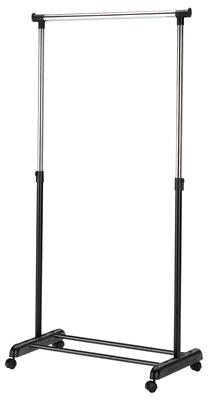 Drabužių kabykla WU8, 170 cm, juoda sp.