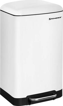 Šiukšliadėžė Songmics, balta sp., 30 l, 61.5 cm x 34.5 cm