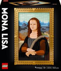 Prekė su pažeista pakuote. Konstruktorius LEGO® Art Mona Liza 31213, 1503 vnt.