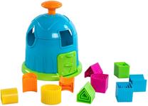 Сортировщик форм Fat Brain Toys Shape Factory, многоцветный