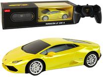 Rc автомобиль Rastar Huracan 15267, 1:24, желтый цв.