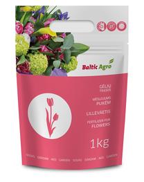 Trąšos gėlėms Baltic Agro Flower fertilizer, granuliuotos, 1 kg