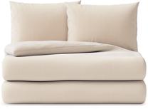 Patalynės užvalkalų komplektas AmeliaHome Bonaire, smėlio, 160 x 200 cm