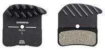 Stabdžių kaladėlės Shimano H03A, nerūdijantysis plienas/derva, juoda sp., 2 vnt.