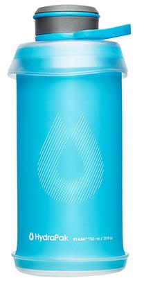 Ūdens pudele HydraPak Stash, zila krās., polipropilēns (pp)/tpu, 0.75 l