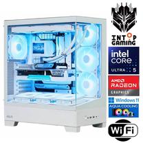 Стационарный компьютер Intop RM92834WH Intel Ultra 5 245KF, DDR5 64 GB, SSD+HDD 1 TB 2 TB, AMD Radeon RX 9060 XT 16 GB GDDR6, Windows 11 Home