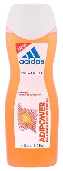 Kūno prausimosi želė Adidas Adipower, 400 ml