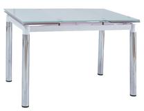 Stalas išskleidžiamas Modern GD018, balta sp., 110 - 170 cm x 74 cm x 75 cm