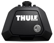 Stogo laikiklio dalis Thule 7104 Evo Raised Rail Foot Pack, juoda, 2 vnt. (pažeista pakuotė)/02